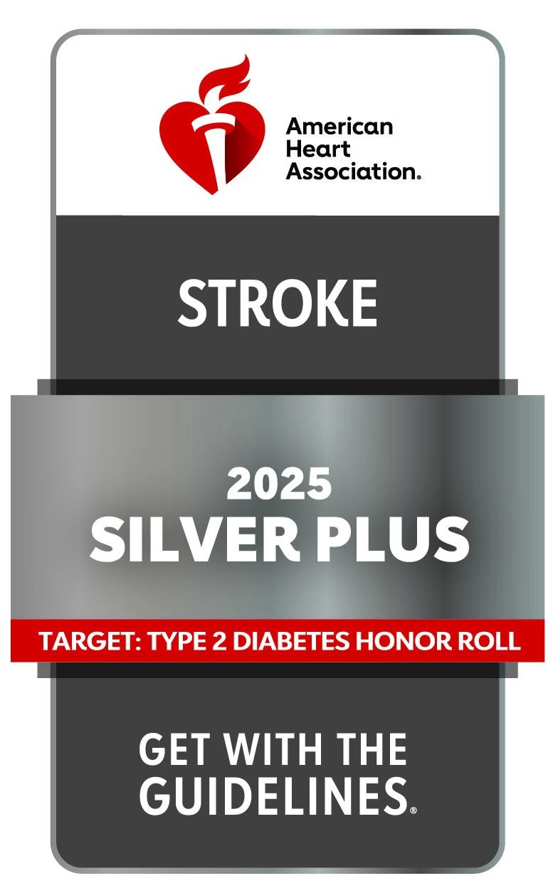 Get with the Guidelines 2025 Silver Plus in Stroke Get with the Guidelines 2025 Silver Plus in Stroke