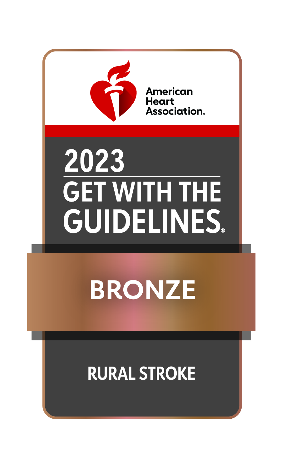 2023 Get With the Guidelines Bronze in Rural Stroke